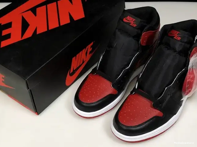 MaikeSneakers 1 Air High Jordan Retro Banned OG 555088-001 0514